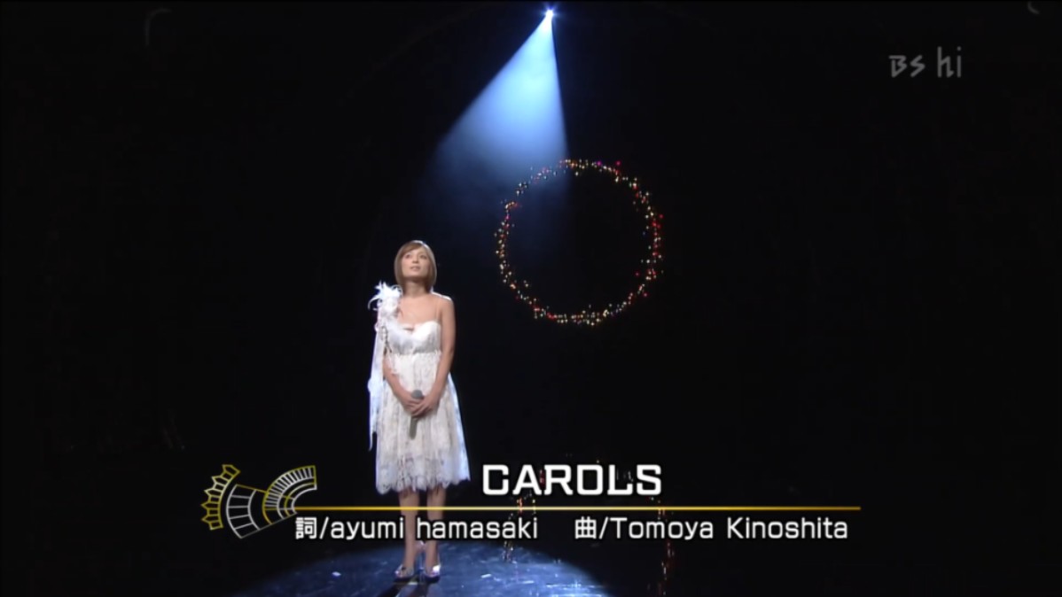 [hdtv] 浜崎あゆみ - carols~トーク[2004.09.