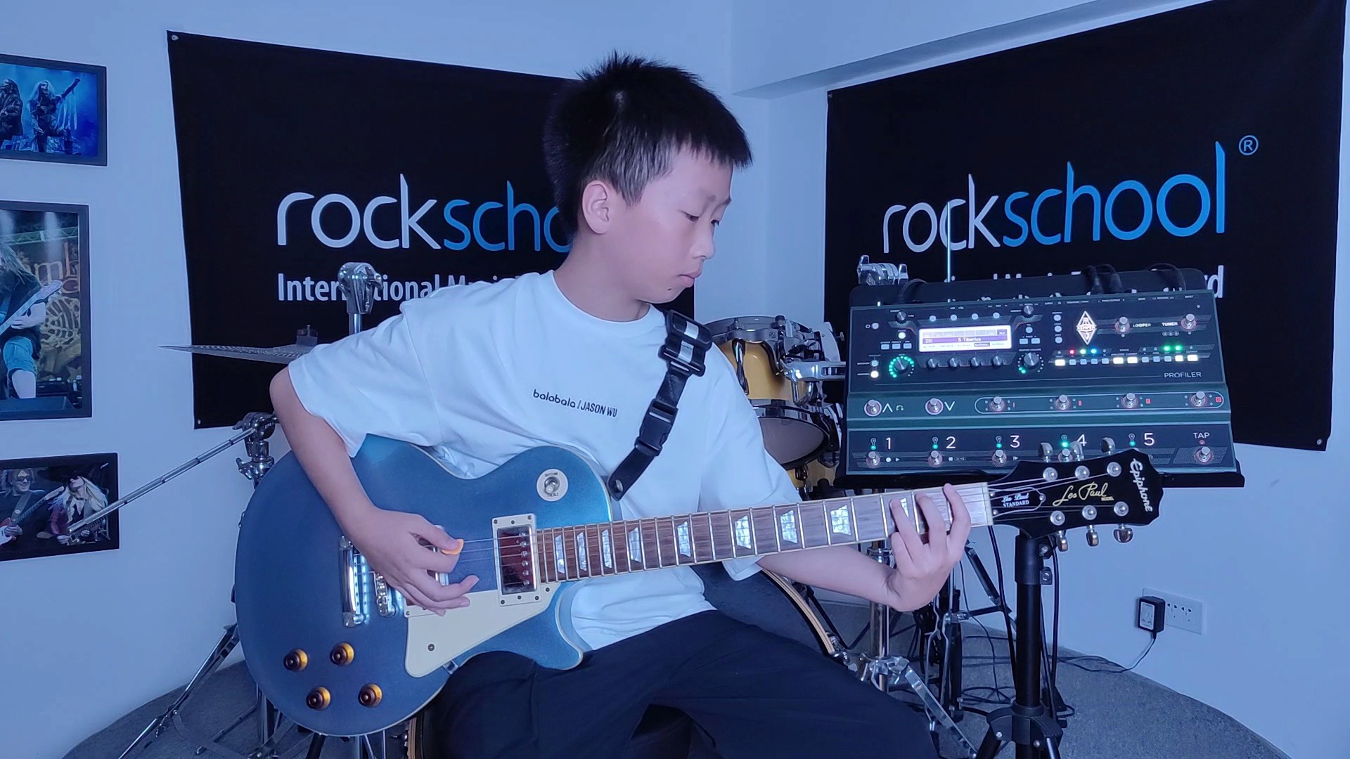 [图]【莱汀音乐】王子骞 | 英国Rockschool | 电吉他第2级 | 9、Bonecrusher