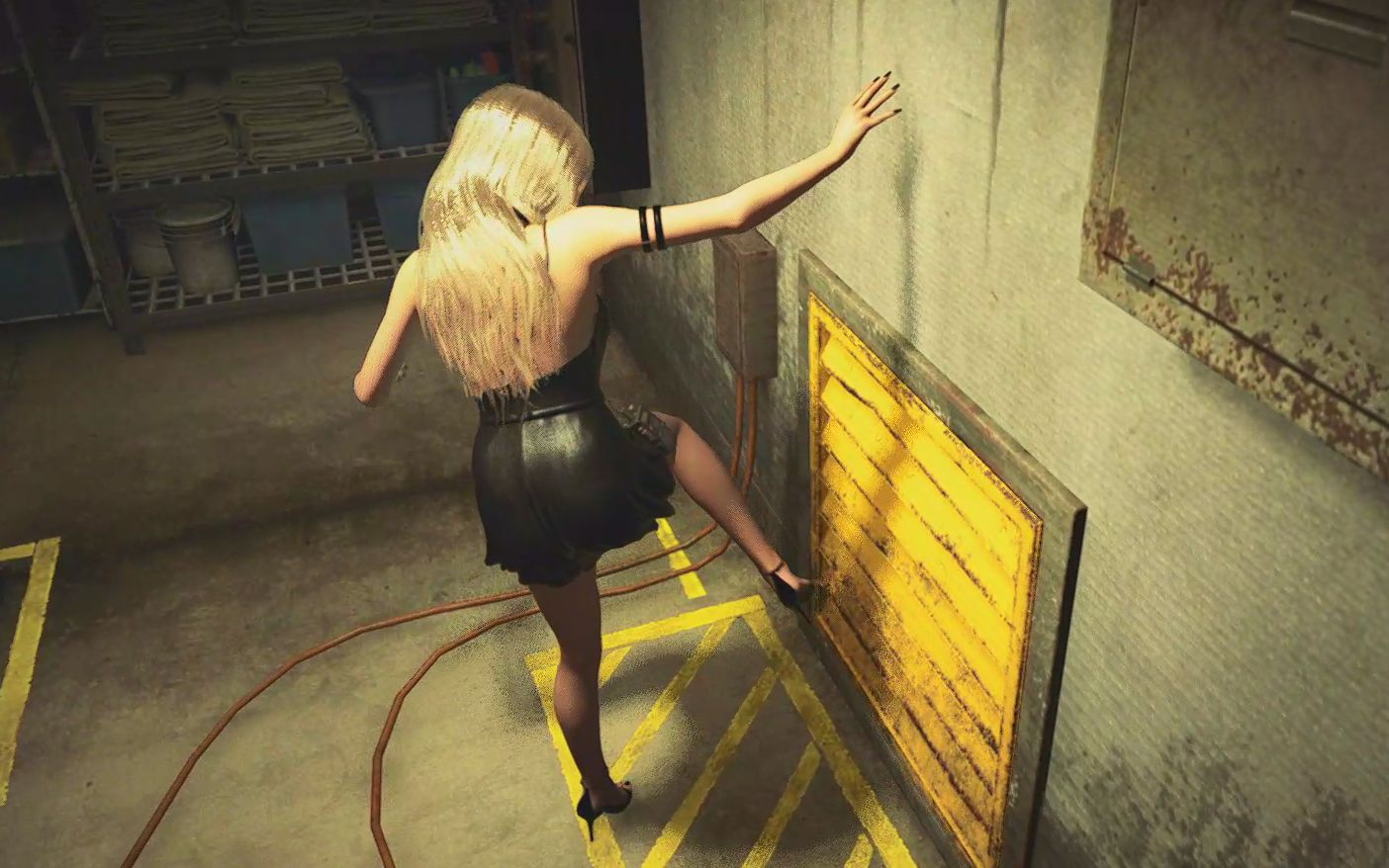 活动作品生化危机3mod吉尔的连衣裙黑色