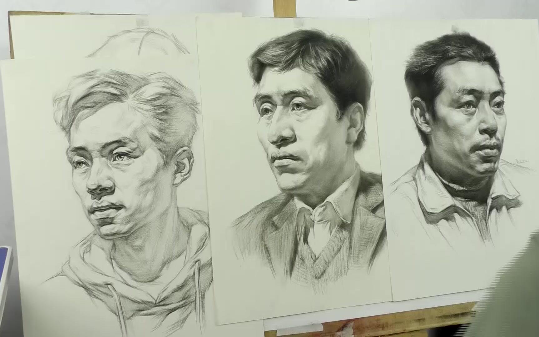 [图]贾杰素描头像基础知识讲解第一章