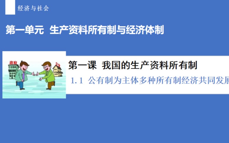 [图]高中政治一轮复习必修2第一课（课时2）