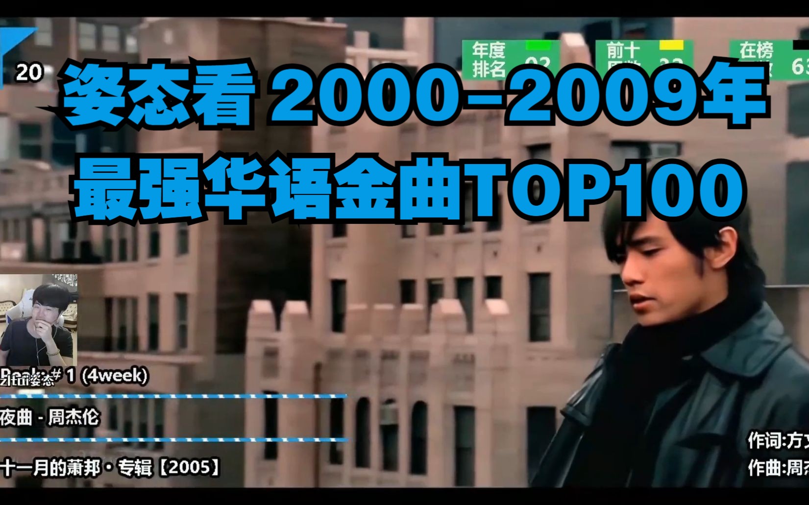 [图]姿态看《2000-2009年最强华语金曲TOP100》“这十年太变态了”