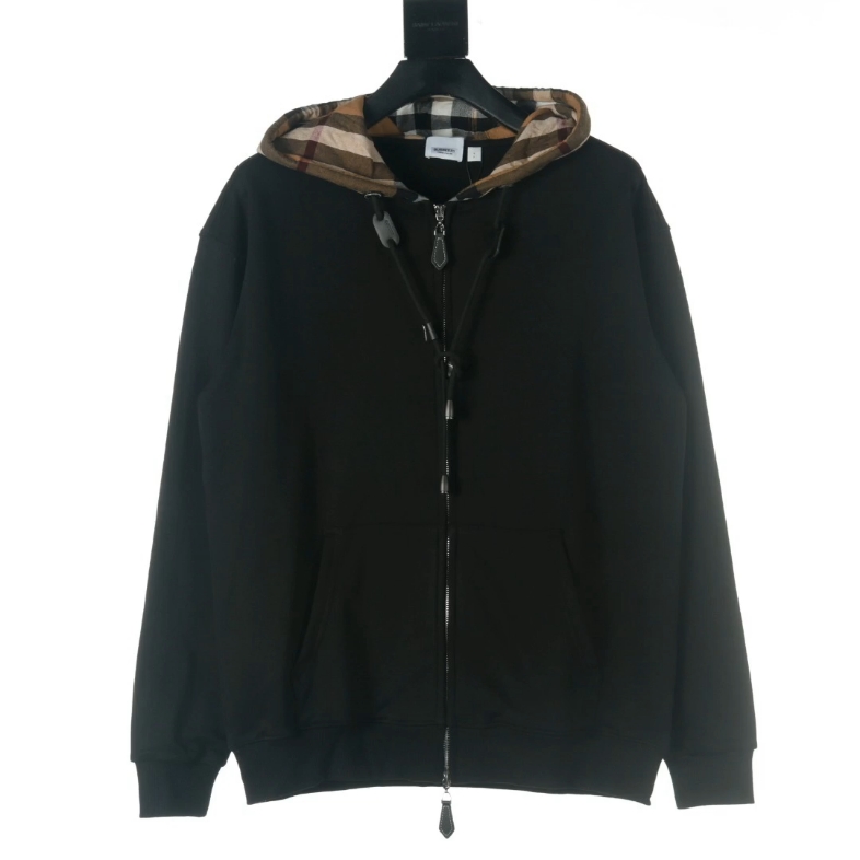 burberry/巴宝莉高仿21fw 大格子条纹夹克外套