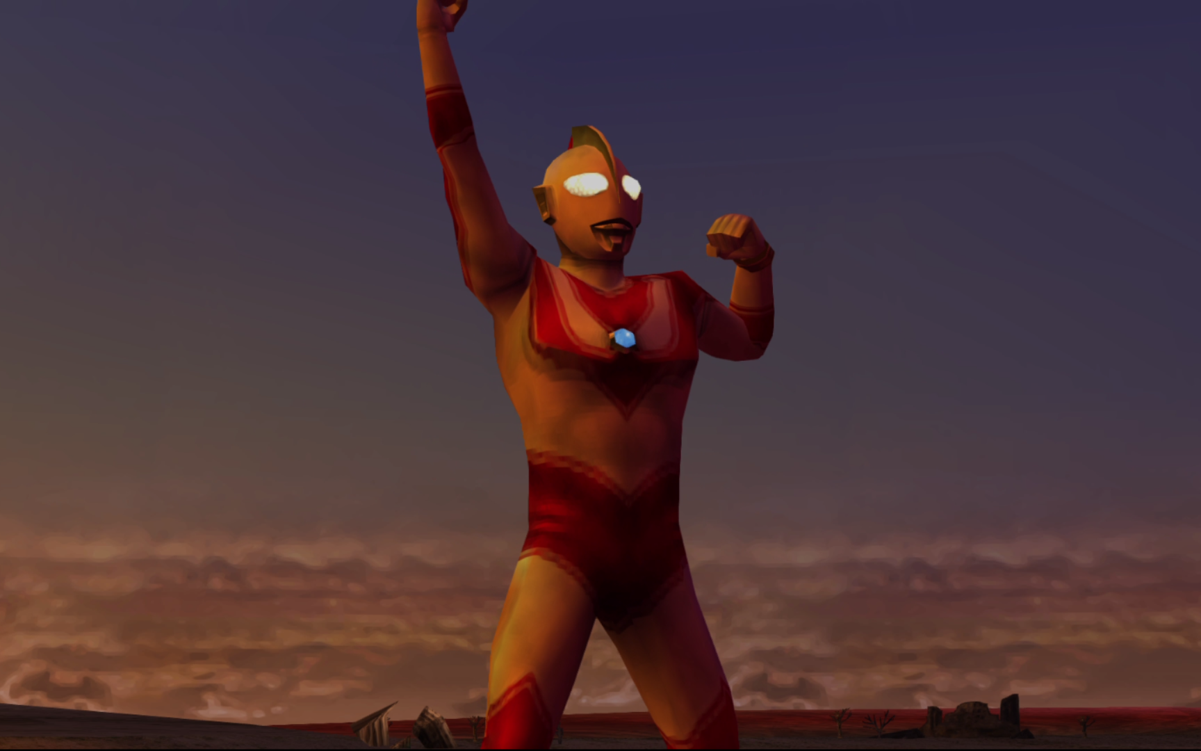 奥特曼格斗进化0 夕阳下的归曼