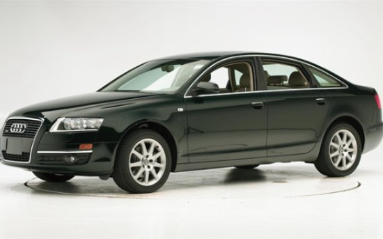 2005 奥迪 a6 正面40%偏置可变形壁障碰撞测试(驾驶侧) iihs
