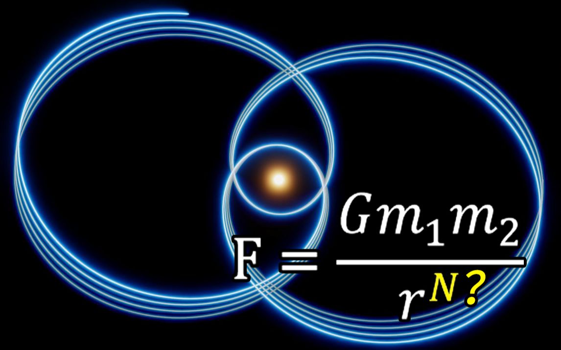 [图]N次方反比引力下的行星轨道（更新P2）