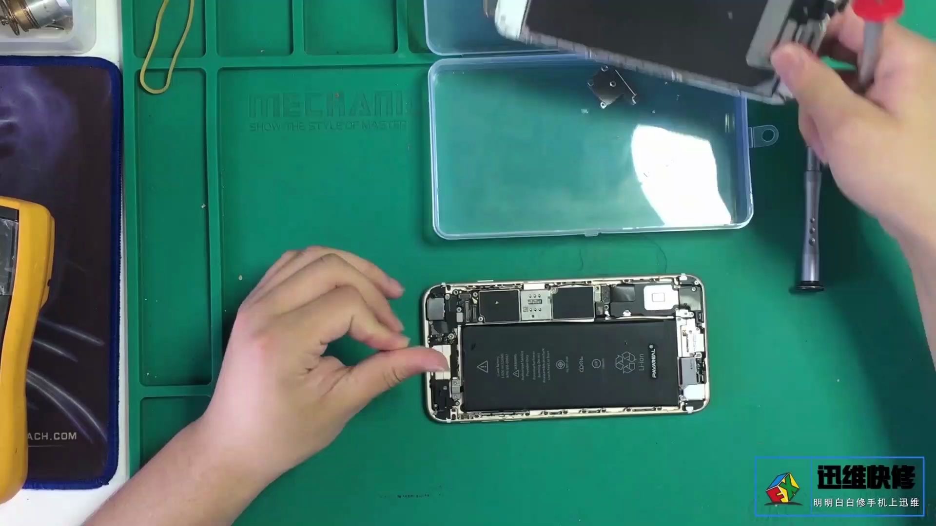iPhone 6SP手机无WiFi,无法上网问题出在这,手机维修这步是关键