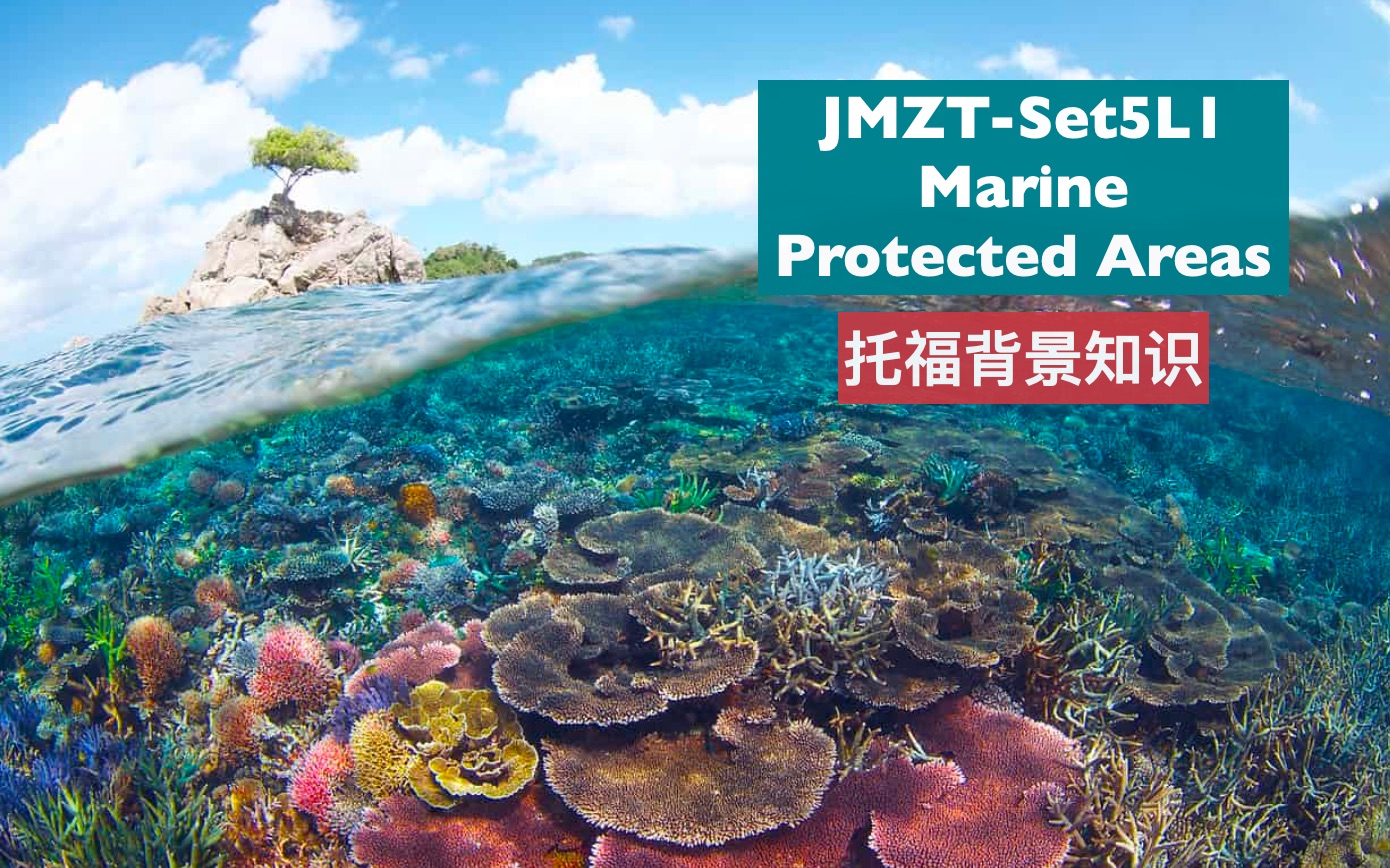 点对点托福背景知识 Marine BiologyJMZTSet5L1 Marine Protected Areas哔哩哔哩bilibili