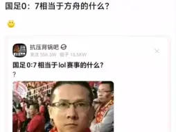 下载视频: 国足0:7相当于方舟的什么