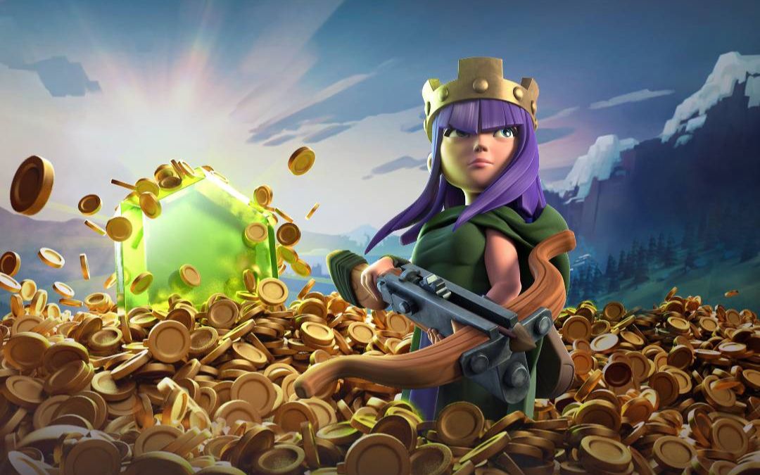 部落冲突天女蓝胖流瞬间爆炸