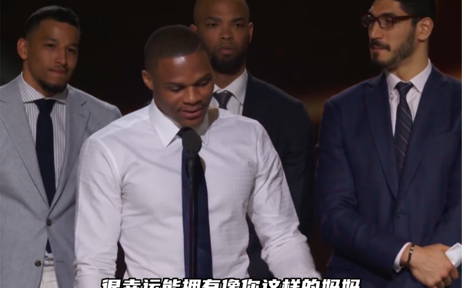 [图]NBA那些感人的“MVP”演讲