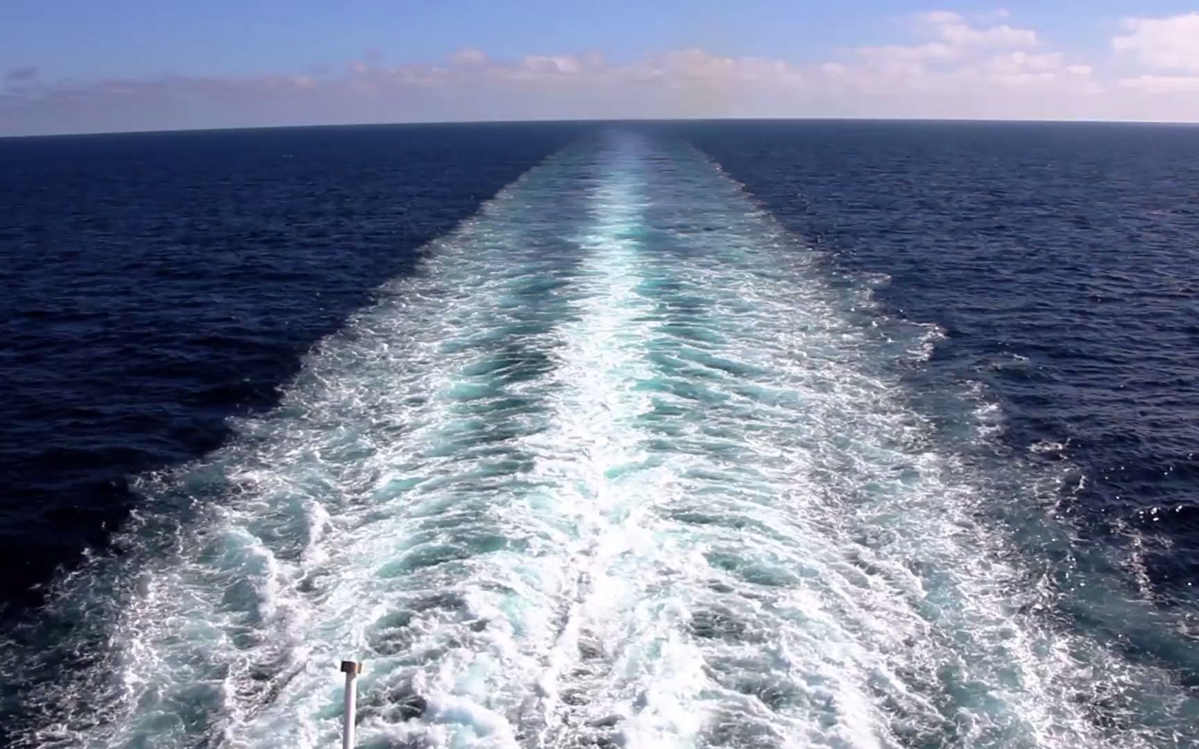 【空镜头】 浪花行船航道大海海洋 视频素材分享