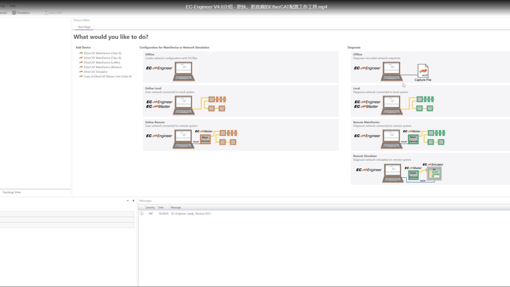ECEngineer V4.0介绍  更快、更直观的EtherCAT配置工具哔哩哔哩bilibili