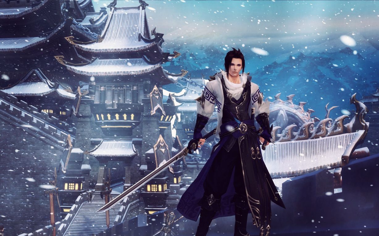 《剑网三》霸刀单人散排3v3竞技场5-9段实录(一)