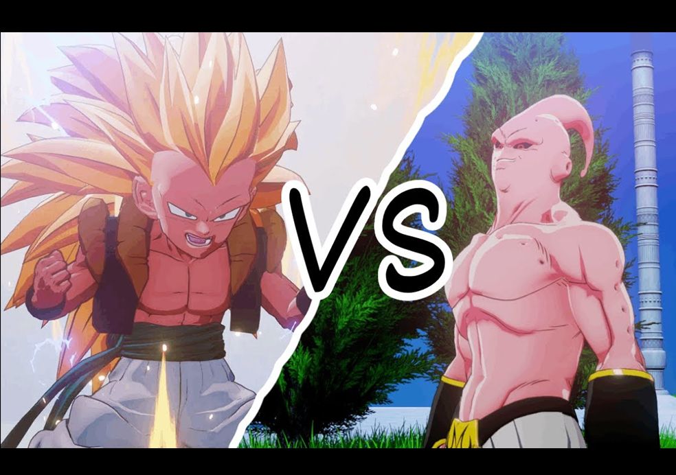 【4k】悟天克斯 vs 布欧 龙珠 z 卡卡罗特