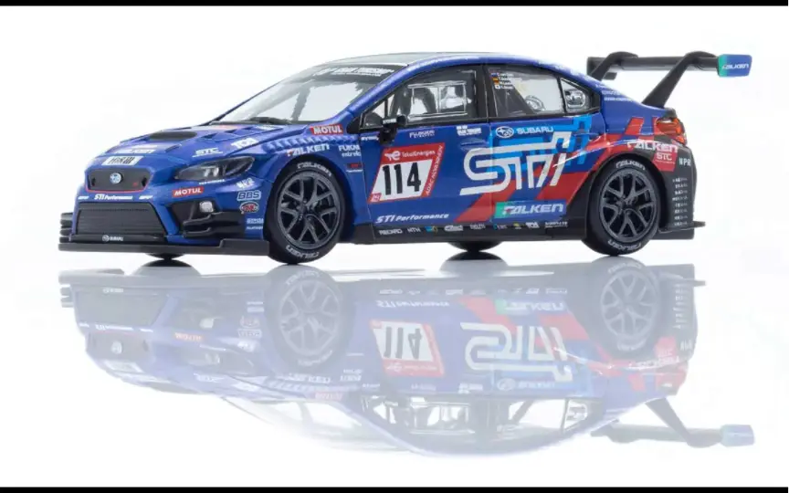 京商1/64 斯巴鲁WRX STI NBR CHALLENGE 2022_哔哩哔哩_bilibili