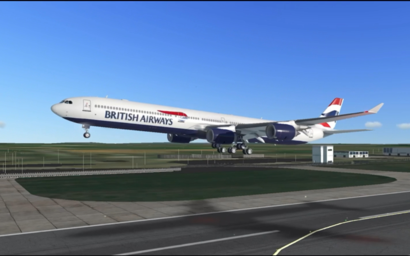 女士们先生们,a340-600来了!