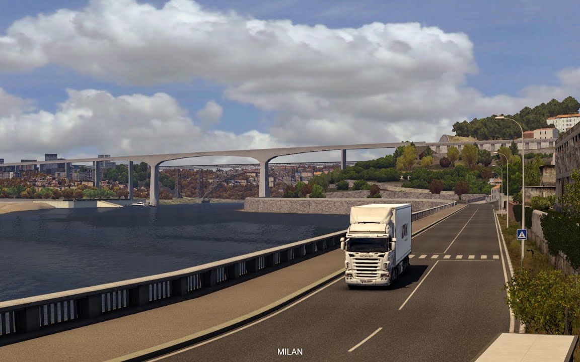 [图]【YouTube】欧卡2mod_伊比利亚重建v0.1Iberia Rebuild v0.1 - Euro Truck Simulator 2 Map