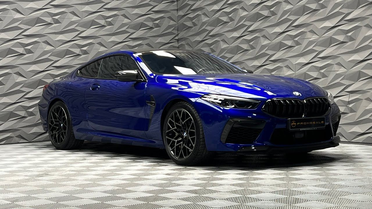 坦桑尼亚蓝宝马m8 competition coupe展示