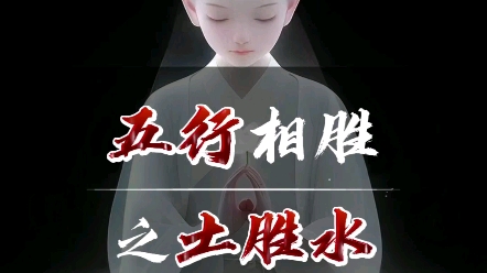 五行相胜之:土胜水哔哩哔哩bilibili