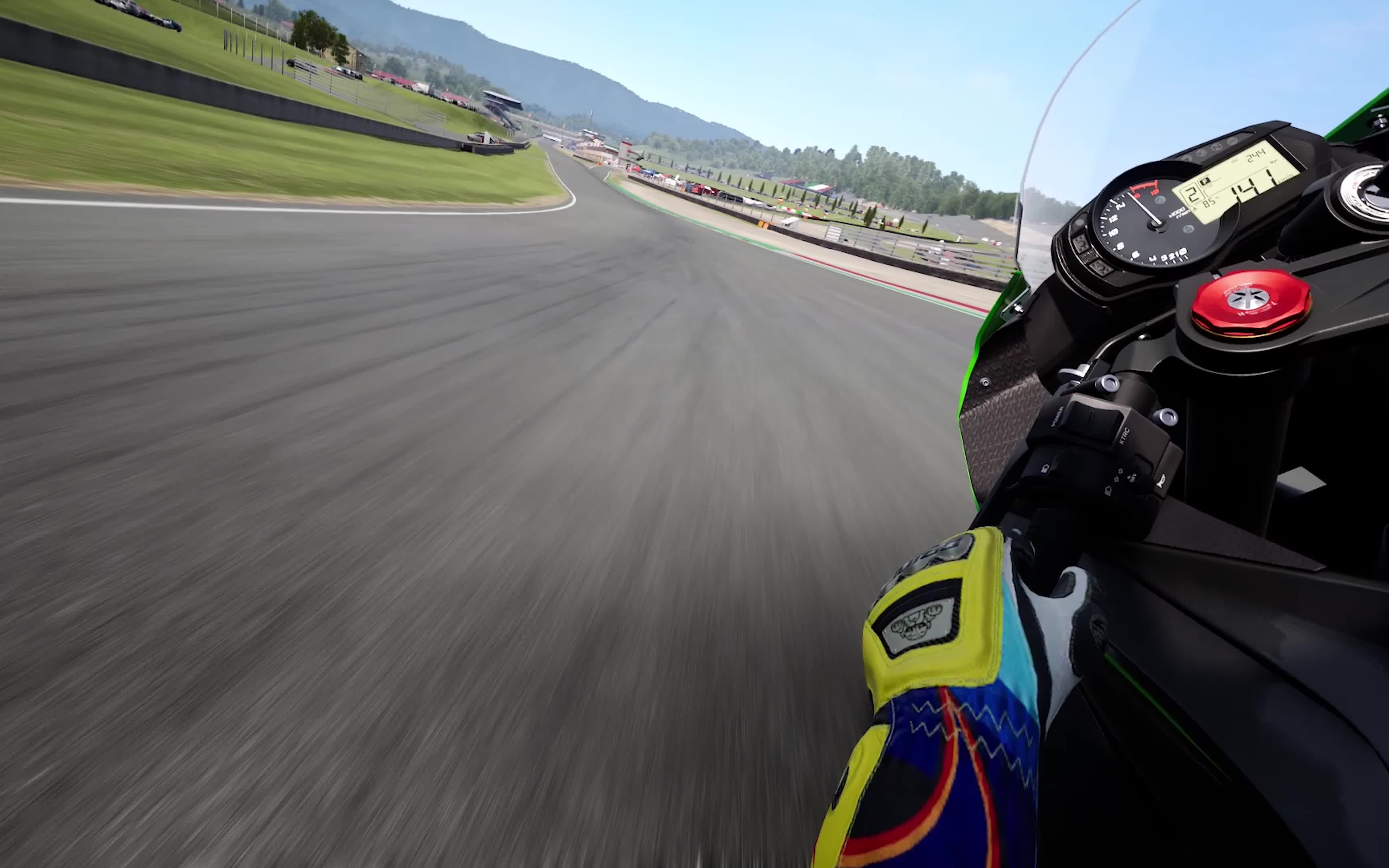 【ride4】kawasaki zx-6r mugello赛道 第一人称无回退