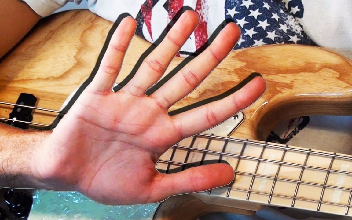 【bass】单手贝斯solo【davie504】