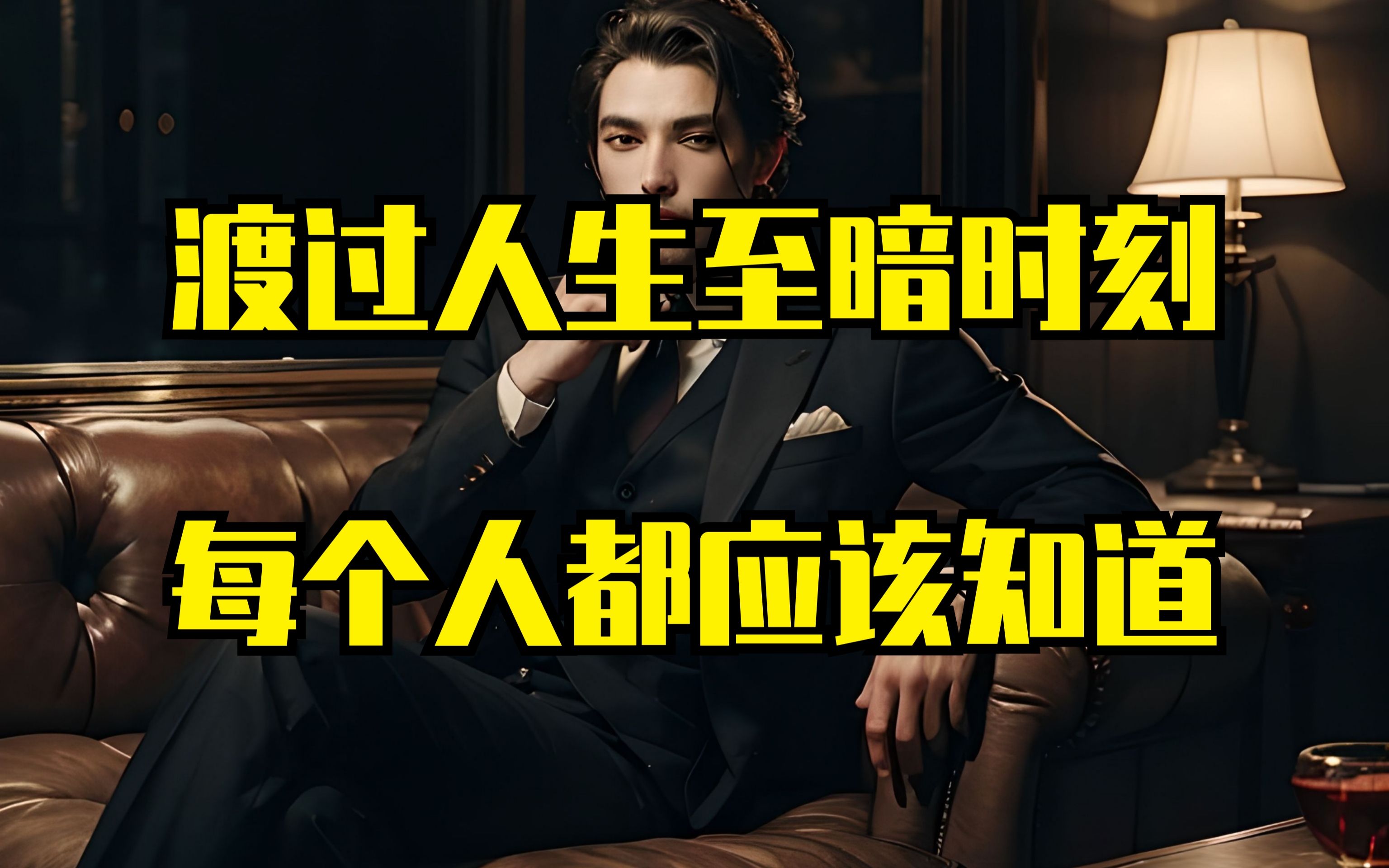 如何度过人生的至暗时刻?每个人都应知道
