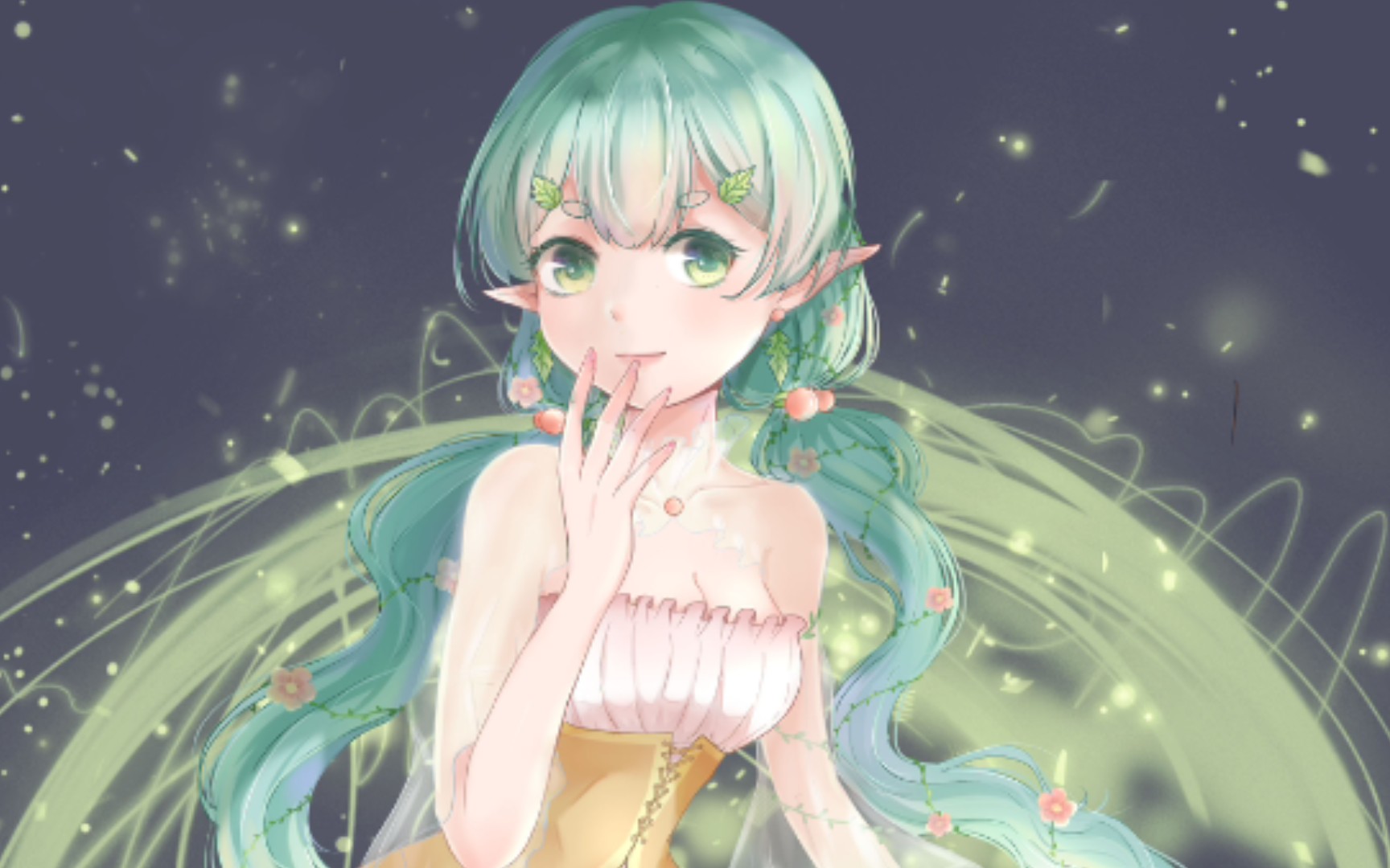 活动  【板绘】精灵人物角色设计