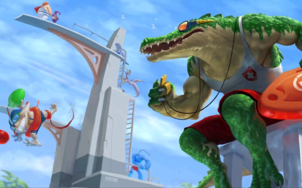 英雄联盟手游泳池派对-雷克顿皮肤预览