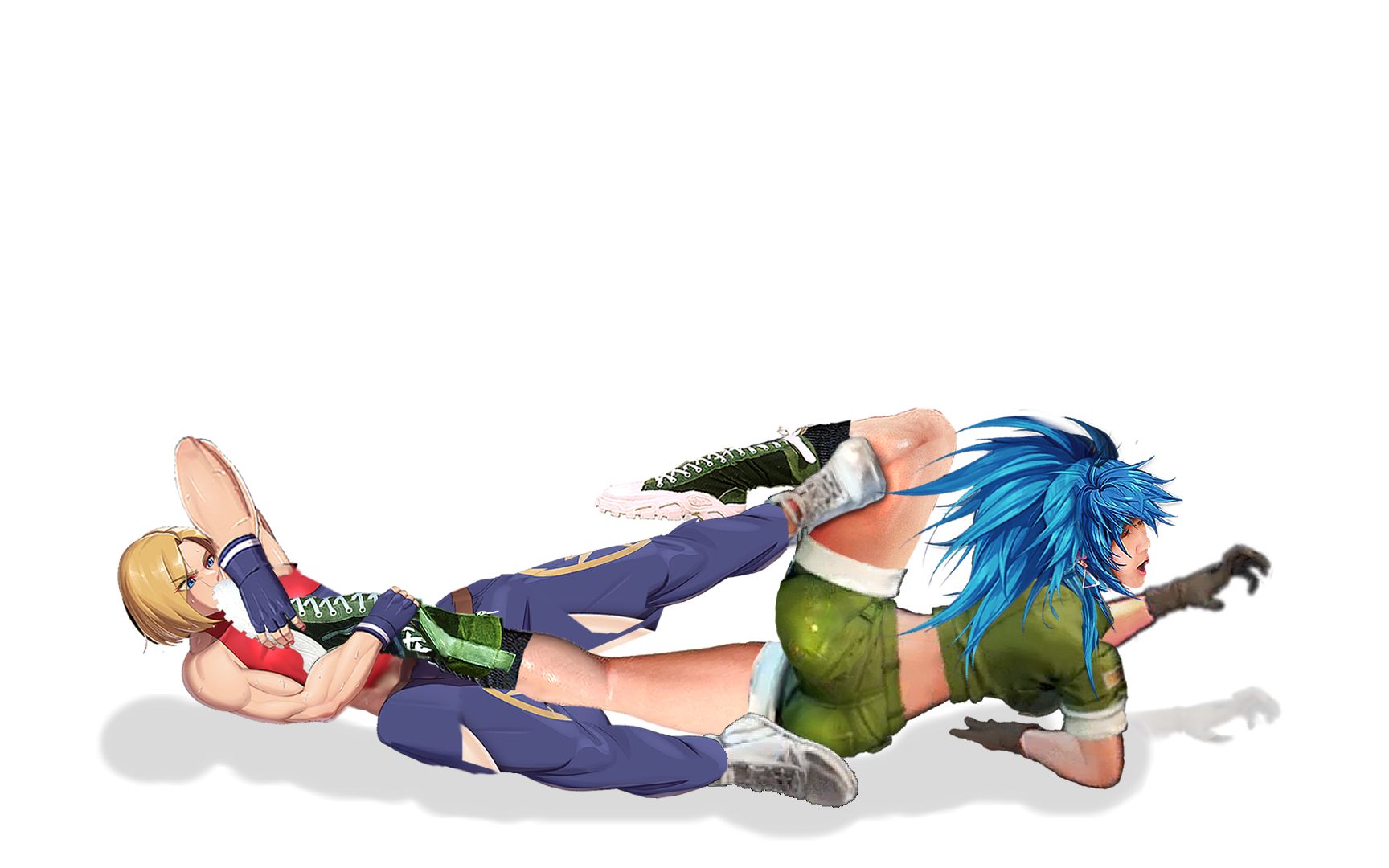 kof 拳皇15 第26界猎神大会 玛丽关节技终结正义女神宁作楠莉安娜,军