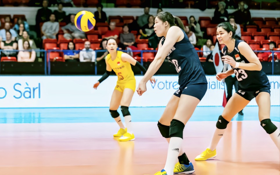 2019年瑞士女排精英赛中国队vs日本队,李盈莹个人25分精彩集锦.