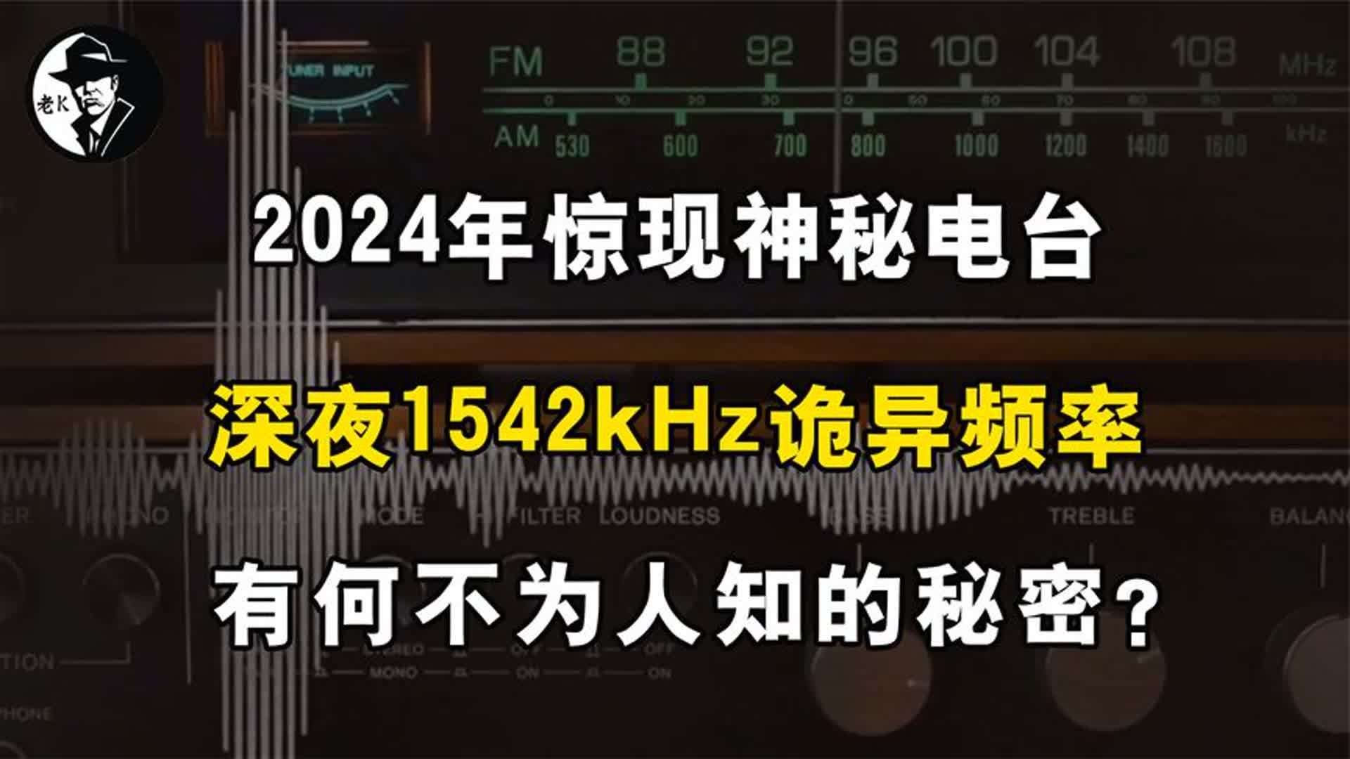 2024年惊现神秘电台,深夜1542kHz诡异频率,背后有何秘密?哔哩哔哩bilibili