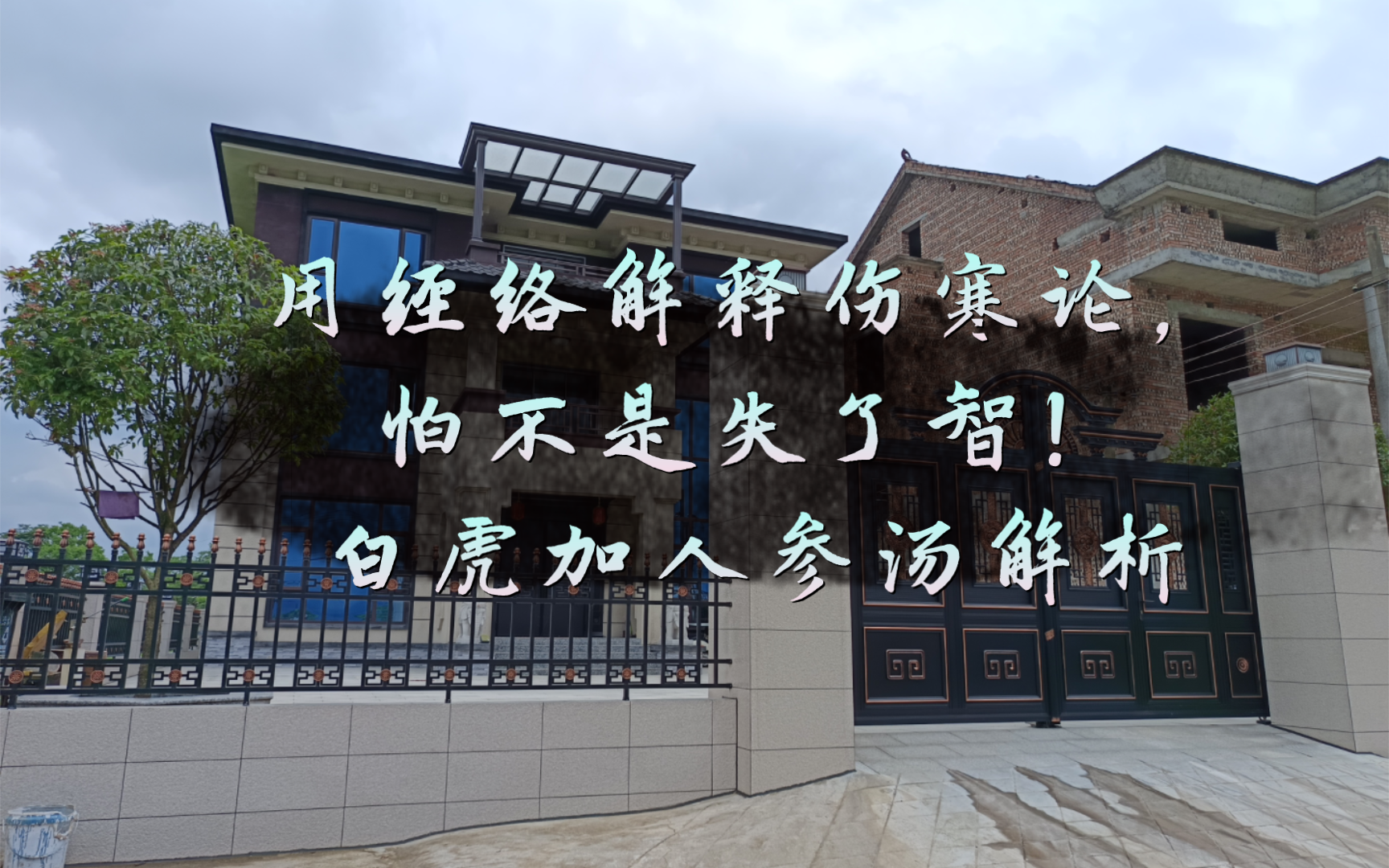 用经络解释伤寒论,怕不是失了智!野郎中讲伤寒之白虎加人参汤哔哩哔哩bilibili