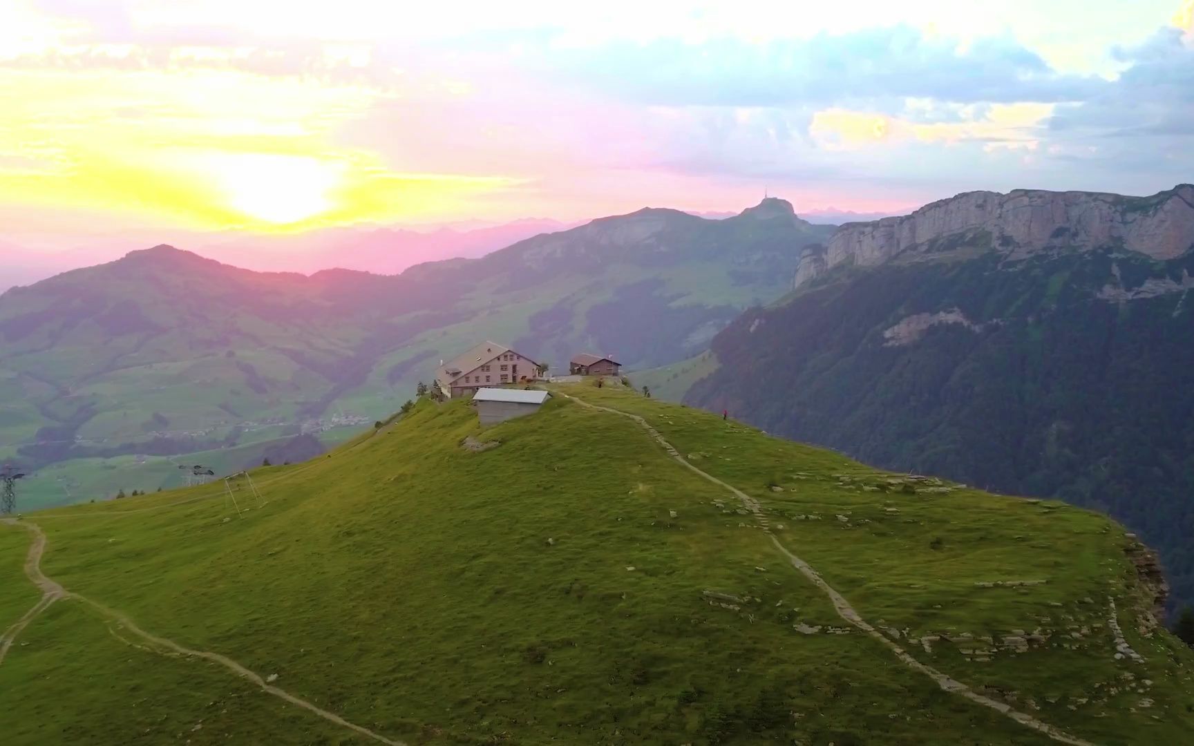 【风景展示】8k 超高清 hdr 中的瑞士-人间天堂