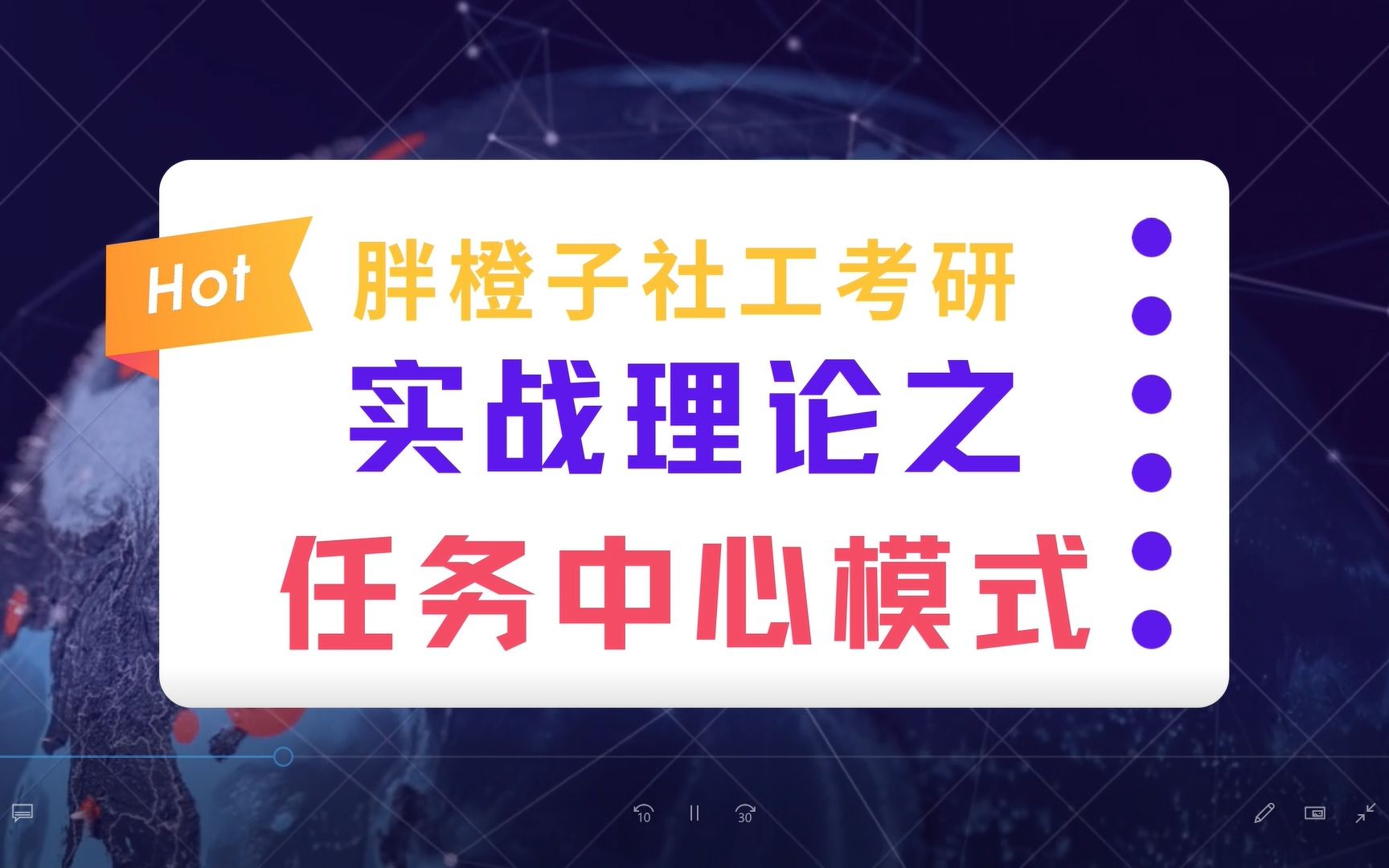 社工考研理论讲解——任务中心模式哔哩哔哩bilibili