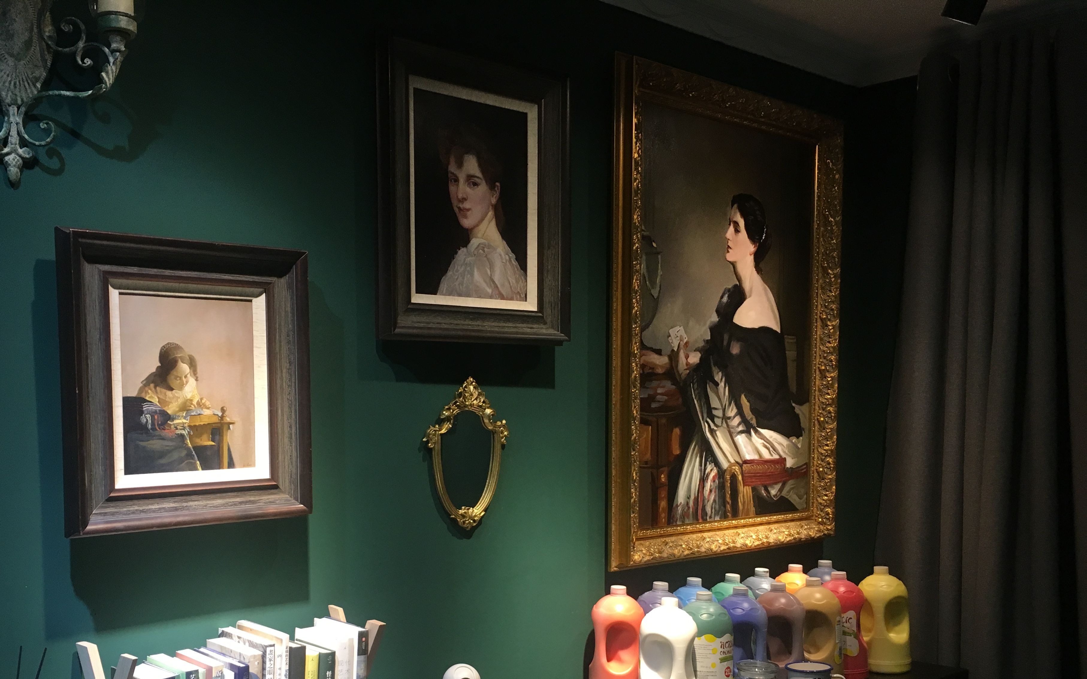 玩艺艺术工作室直接画法【萨金特】其实还没完油画人物