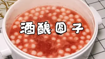 英文 桂花酒酿圆子mini Rice Balls With Sweet Rice Wine 自制糯米小圆子 蛋花水果甜羹糖水 春天的100种味道 哔哩哔哩 Bilibili