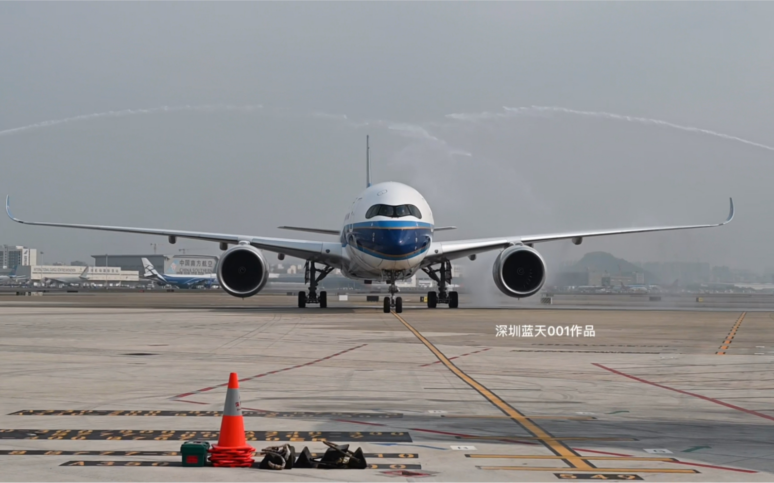 新机型新期待新起航热烈祝贺中国南方航空两架a350宽体客机首次落户