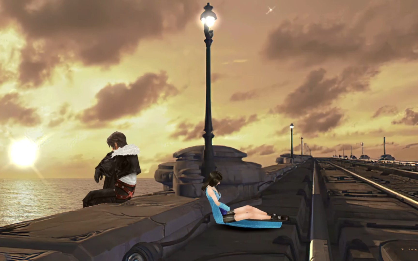 【最终幻想8 re】高清mod下的名场面!斯考尔向莉诺雅吐露心声!