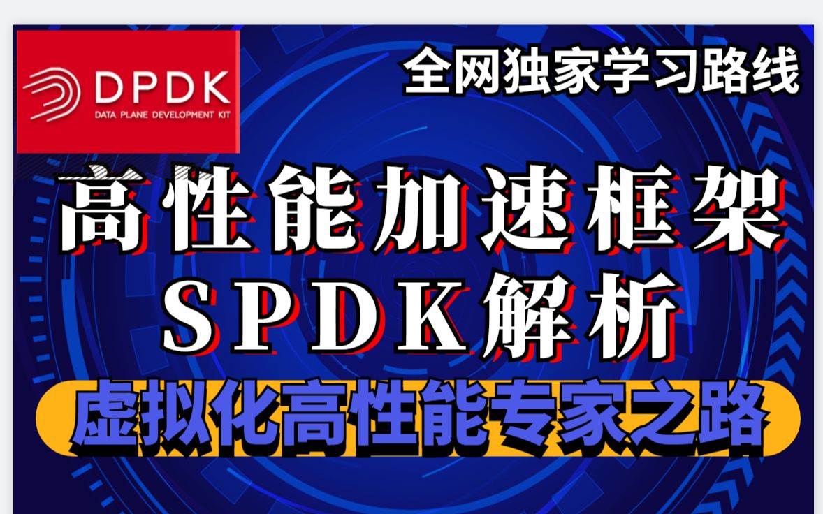 干货!存储性能的极限SPDK技术哔哩哔哩bilibili