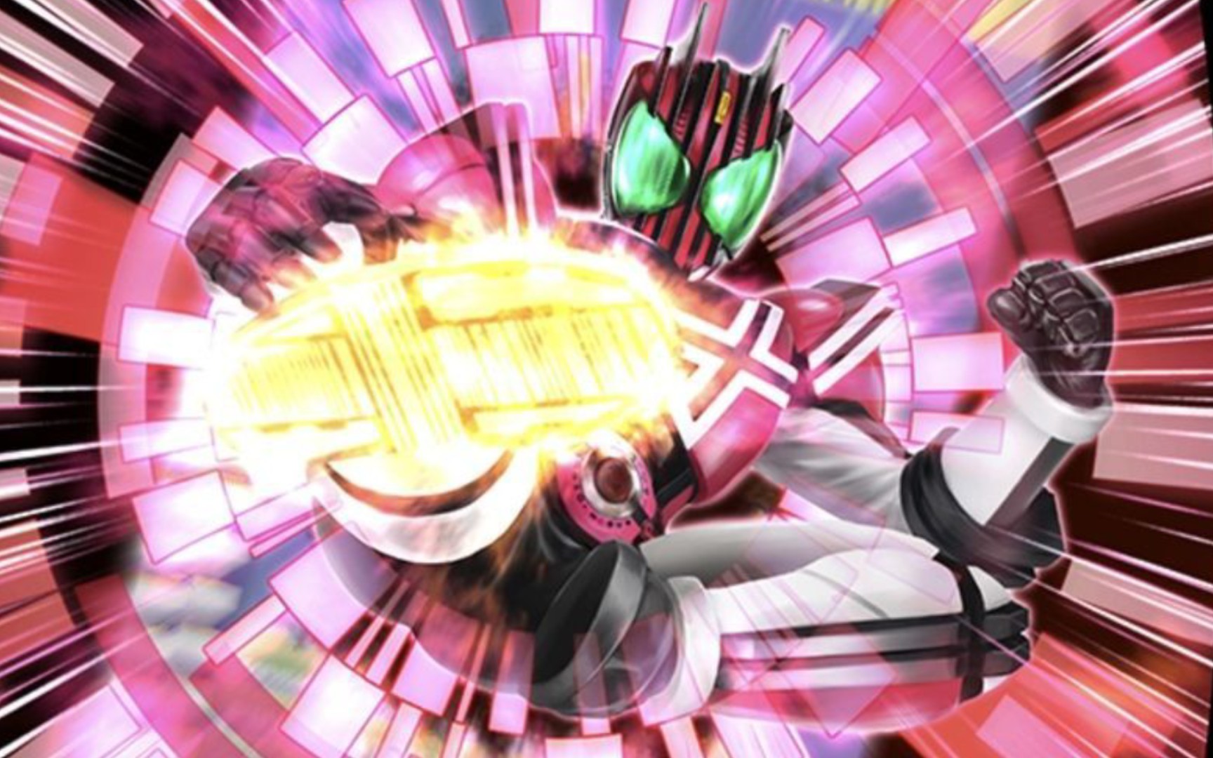 假面骑士城市大战 假面骑士decade(品红腰带)角色对比以及必杀演示