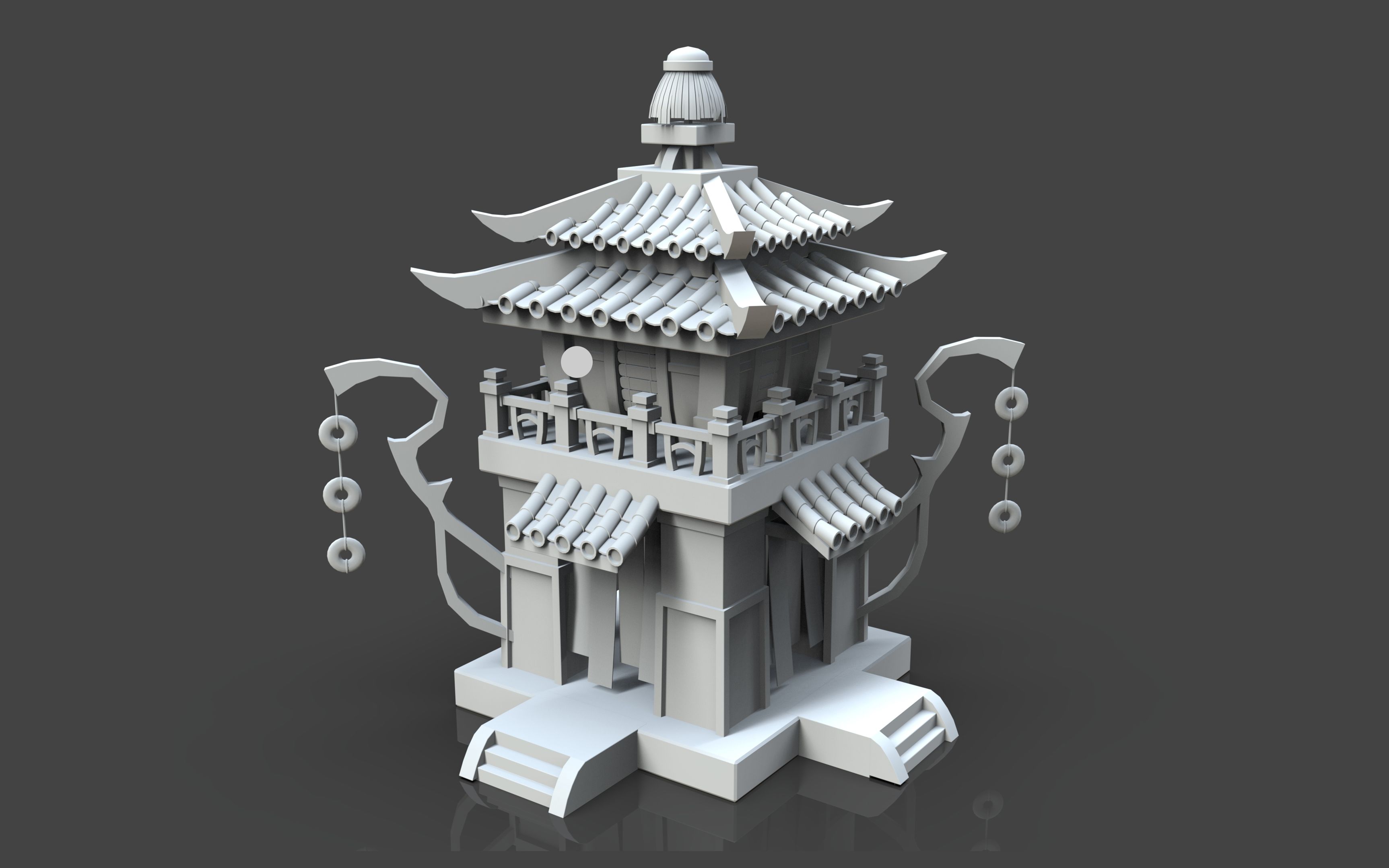 3dmax场景教程,模型基础讲解,模型搭建思路