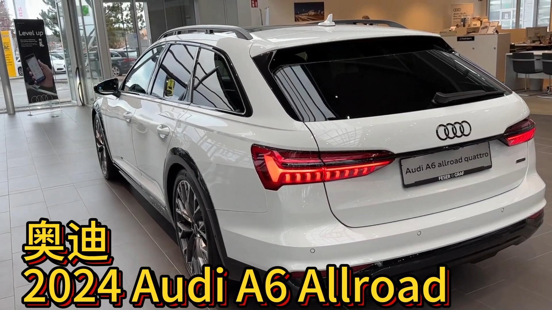 奥迪颜值旅行车 2024 Audi A6 Allroad 55tfsi 344马力 卖你10个欧不过分吧哔哩哔哩bilibili