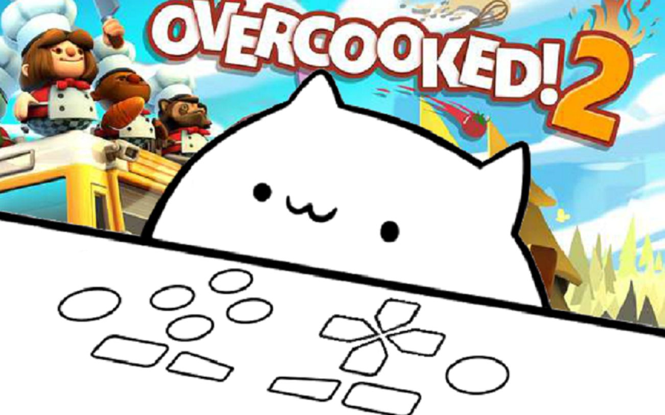 [图]【BongoCat 代打】overcooked2 单人 主线 2-1 852