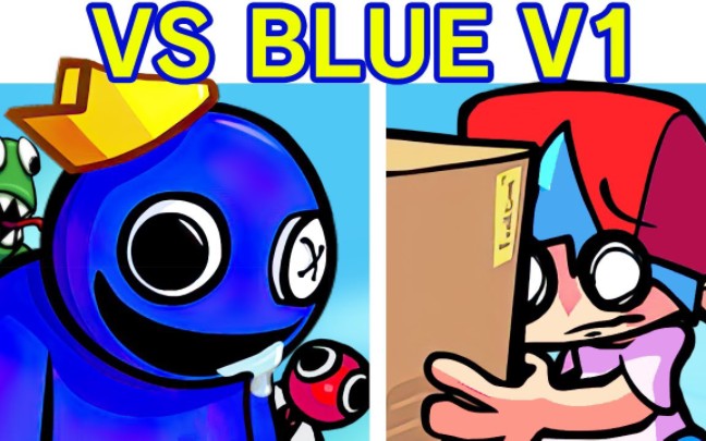 [图]Friday Night Funkin' VS Blue V1 - Rainbow Friends (Roblox Rainbow Friends Chapt