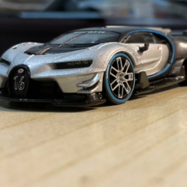 开箱买过的最贵的合金车MINI GT 布加迪Bugatti Vision Gran Turismo