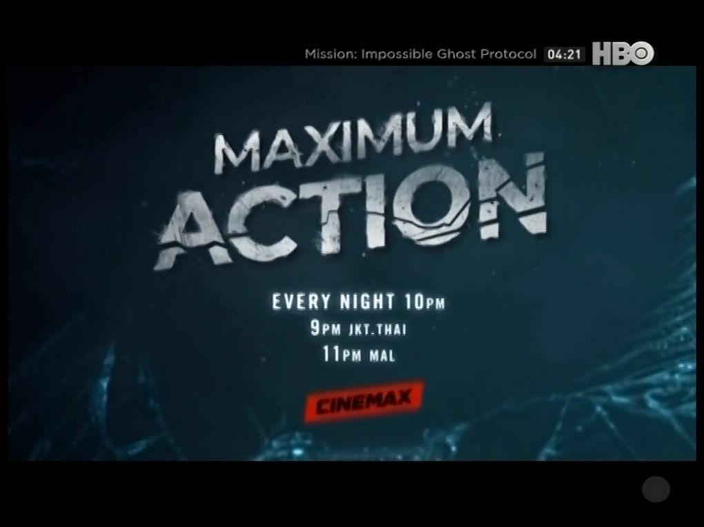 HBOAsia(HBO亚洲台) CINEMAX 电影强档《MAXIMUM ACTION》宣传片哔哩哔哩bilibili