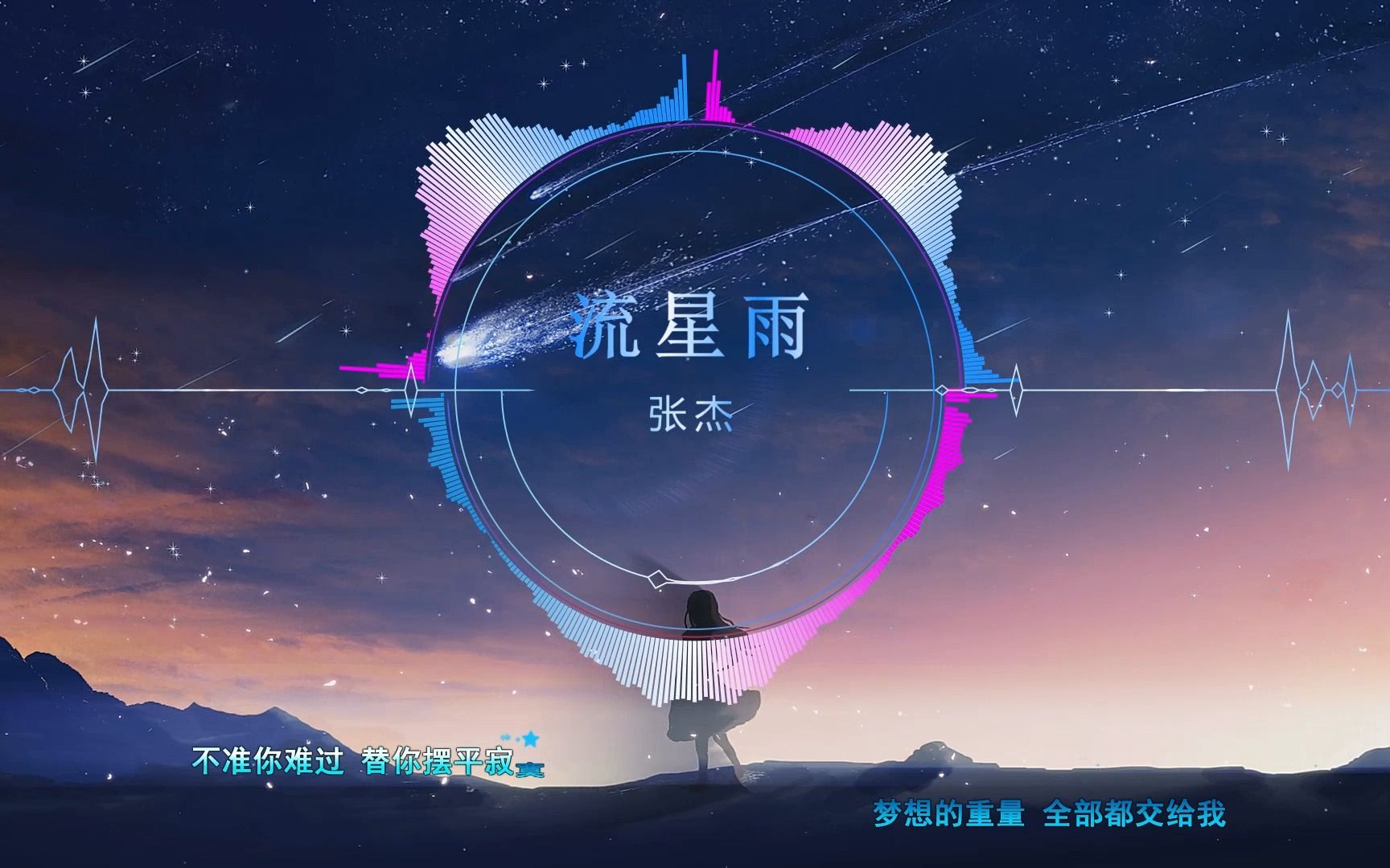 【音乐分享】流星雨张杰 “温柔的星空,应该让你感动”哔哩哔哩bilibili