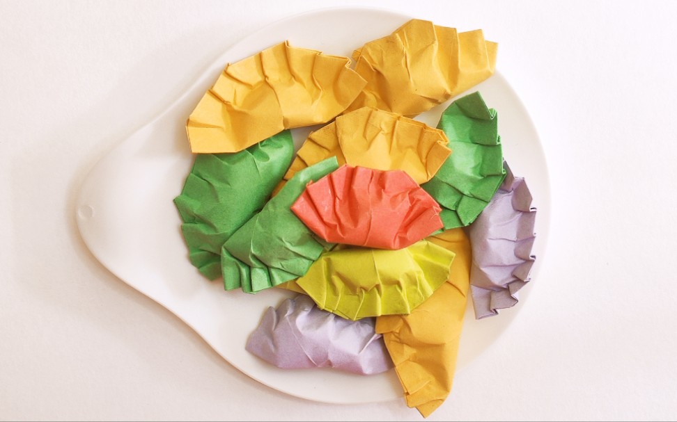 【折纸】除夕,来折个饺子