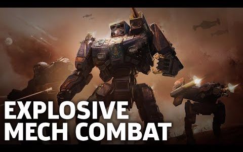 [图]《暴战机甲兵 BattleTech》 - 机动战斗战略游戏試玩 Strategic Mech Combat Gameplay